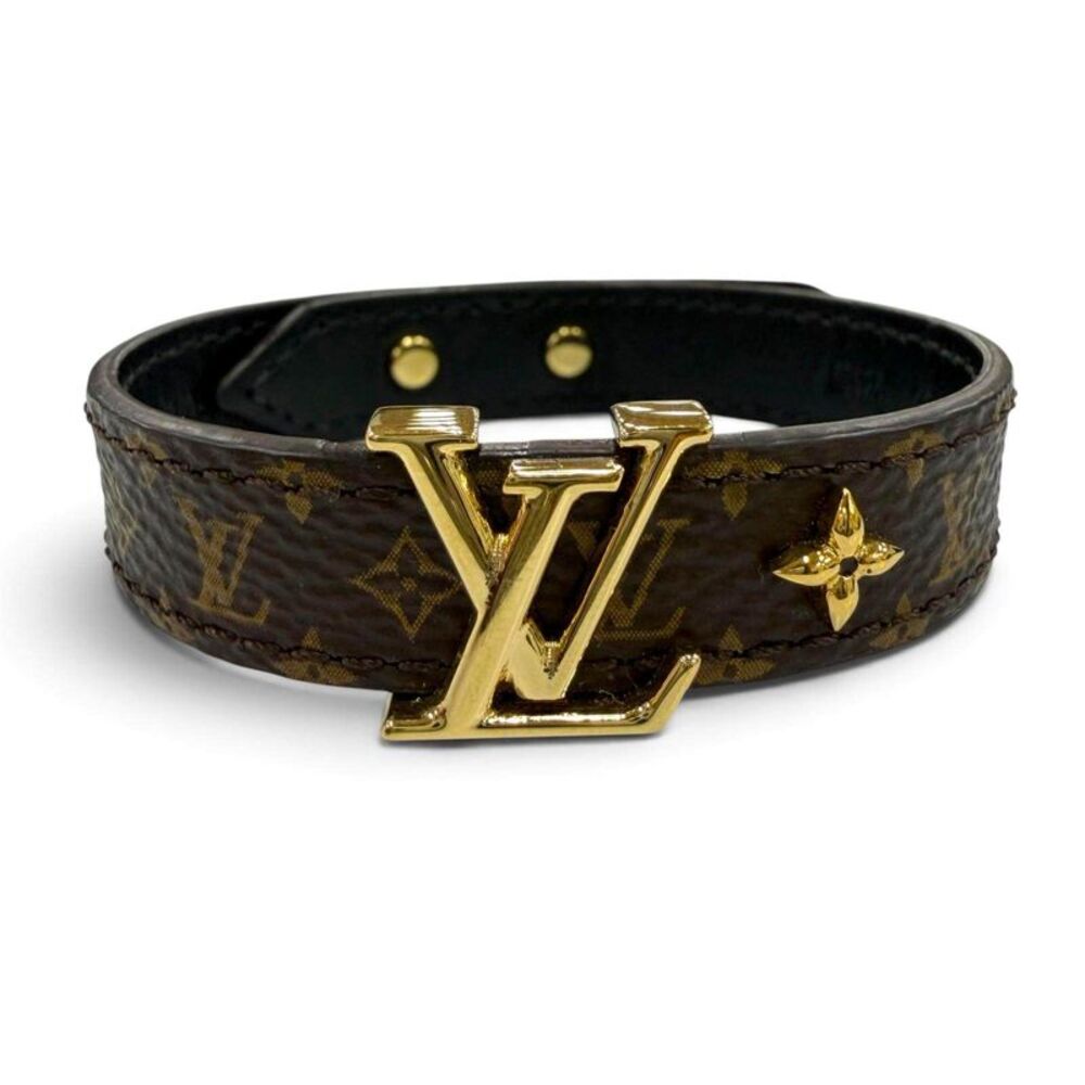 Louis Vuitton LV Iconic Monogram Leather Bracelet